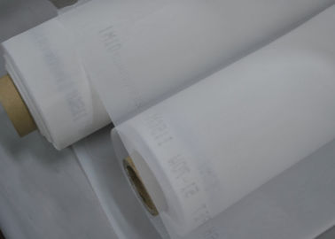 Blanc 87 maille à hauteur d'impression d'écran de polyester de la tension 150T de pouce pour l'impression de cartes électronique