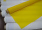 Maille 77T d'impression de polyester de 55 fils pour le T-shirt/textile, couleur jaune
